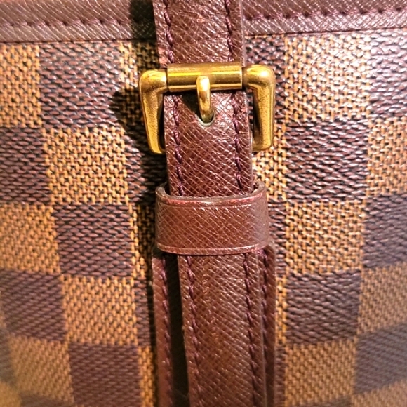 💖Authenic Louis Vuitton Marais Bucket  Bag W/ Coa 💖 - Picture 4 of 16